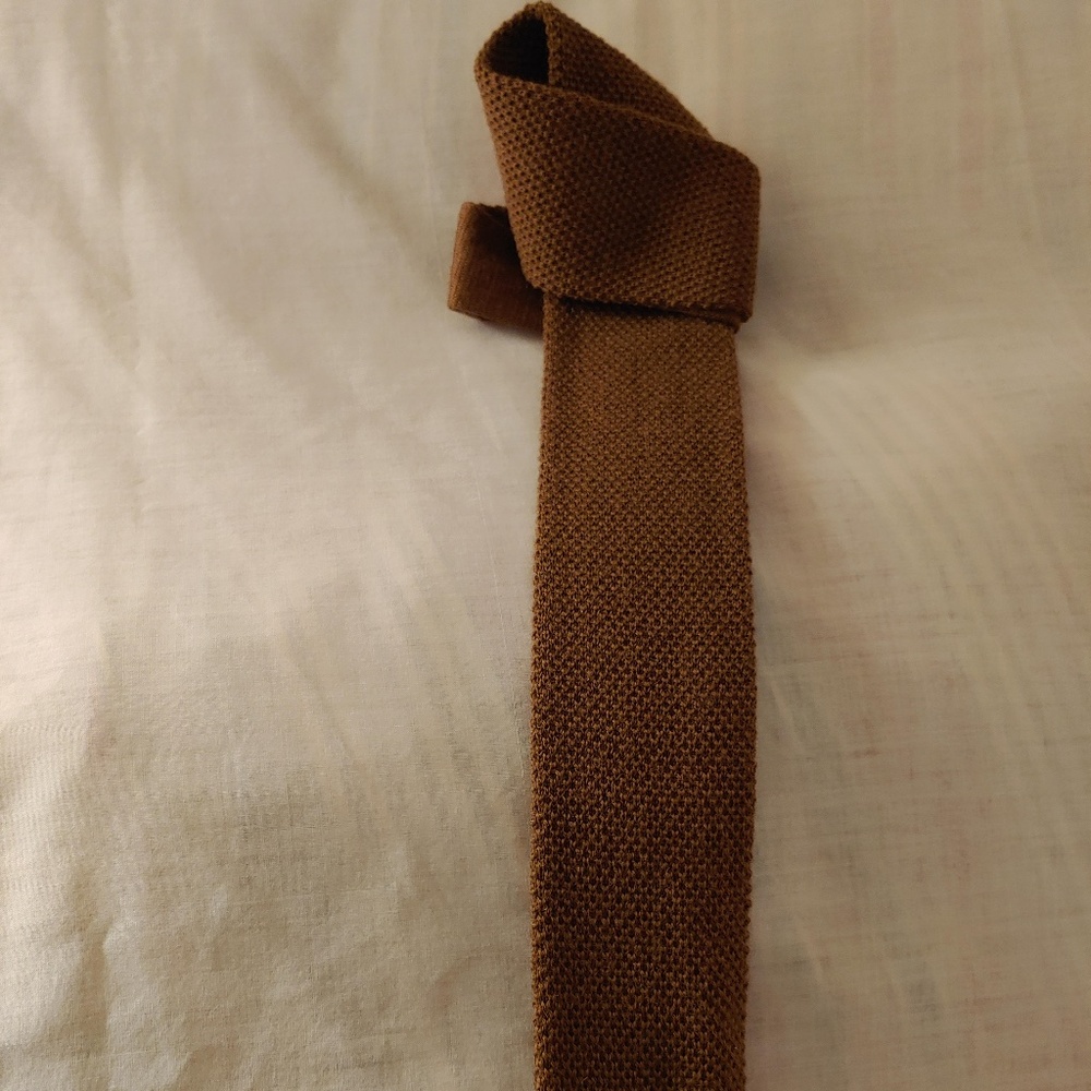 Wool Knit "sock" Tie